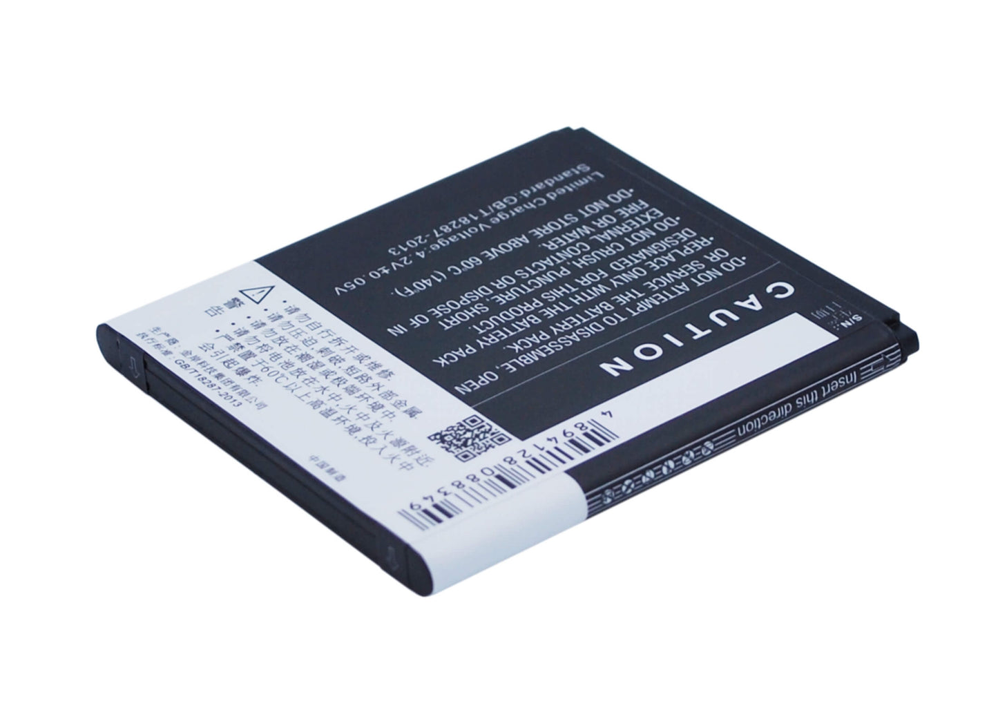 3.7V, 1500mAh, Li-ion Battery fits Konka, E5838, E830, 5.55Wh