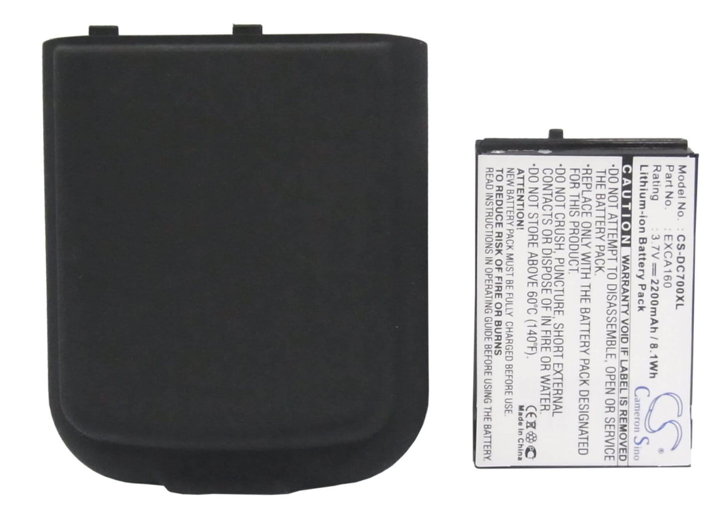 3.7V, 2200mAh, Li-ion Battery fits O2, Xda Cosmo, 8.14Wh