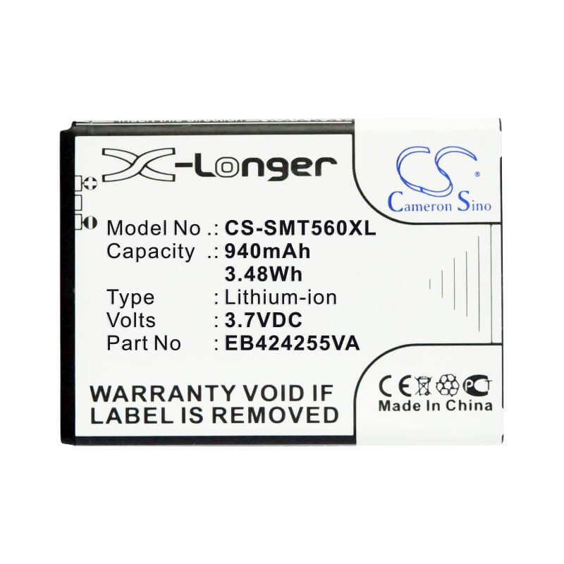 3.7V, 940mAh, Li-ion Battery fits Virgin Mobile, Montage, Sph-m350, 3.478Wh