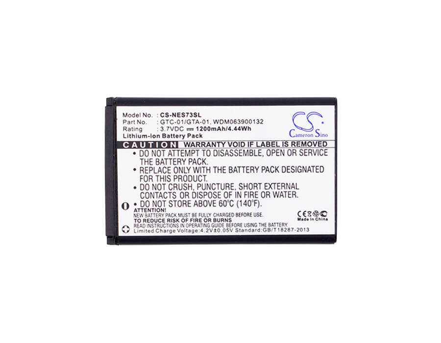 3.7V, 1200mAh, Li-ion Battery fits Neo, 1973, 4.44Wh