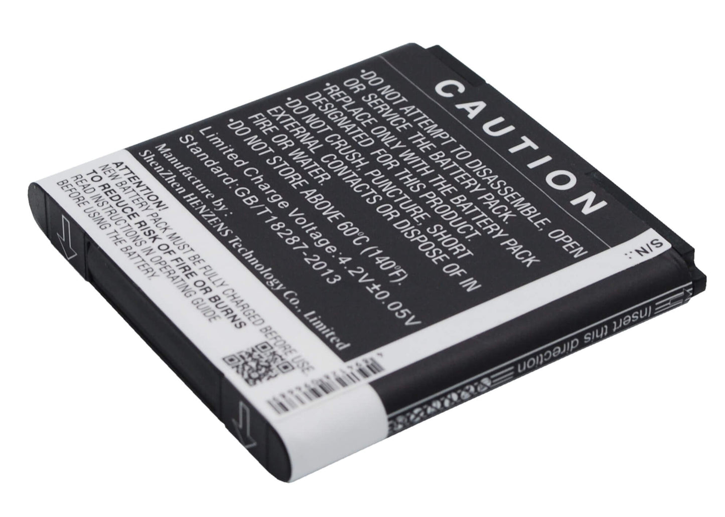 3.7V, 2000mAh, Li-ion Battery fits Prestigio, Multiphone 3540 Duo, 7.4Wh