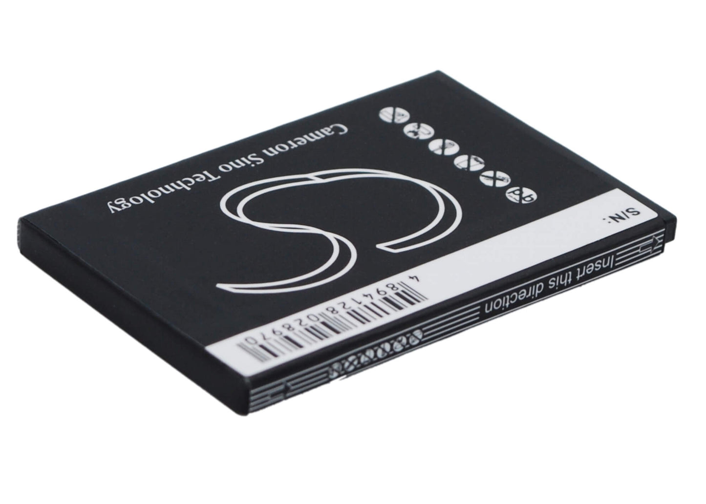 3.7V, 650mAh, Li-ion Battery fits Sharp, 8010c, 825sh, 2.405Wh