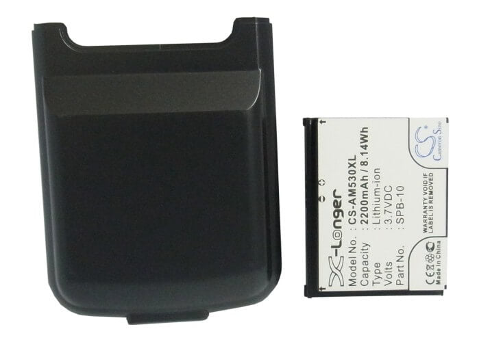 3.7V, 2200mAh, Li-ion Battery fits Asus, Aries, M530, 8.14Wh