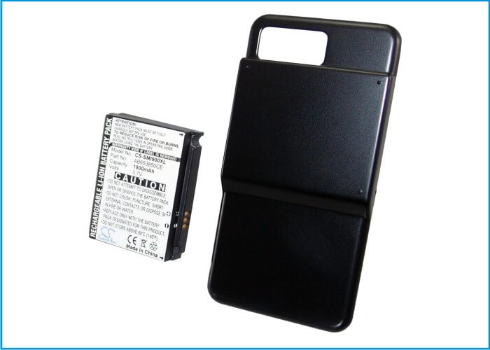 3.7V, 1800mAh, Li-ion Battery fits Samsung, I900 Omnia, Sgh-i900, 6.66Wh