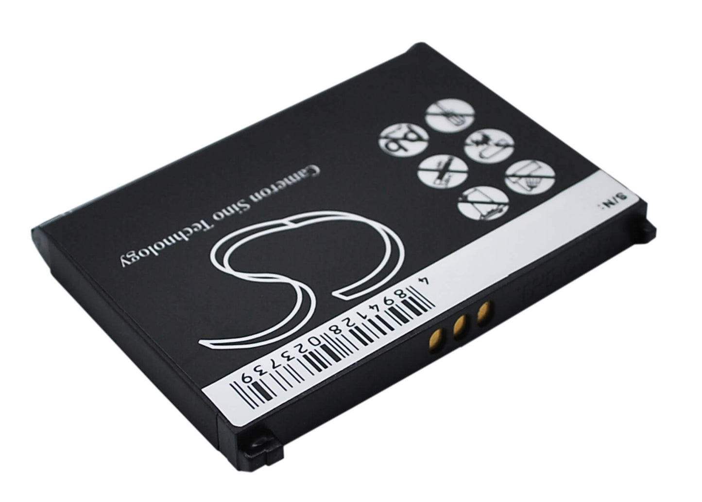 3.7V, 1200mAh, Li-ion Battery fits Palm, Treo 800, Treo 800p, 4.44Wh