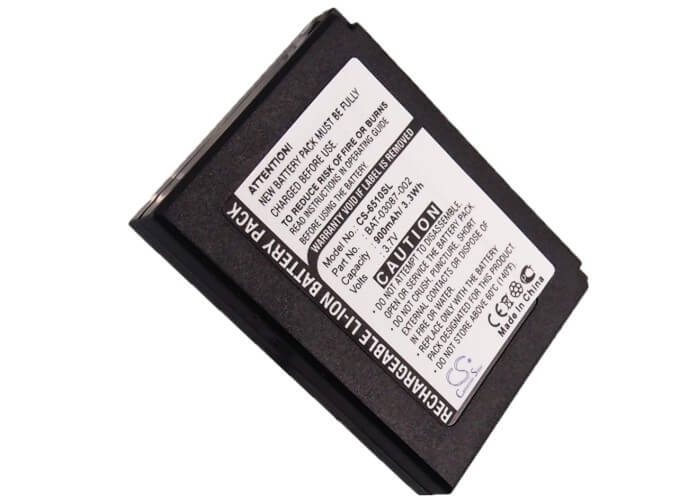 3.7V, 900mAh, Li-ion Battery fits Blackberry, 6210, 6220, 3.33Wh