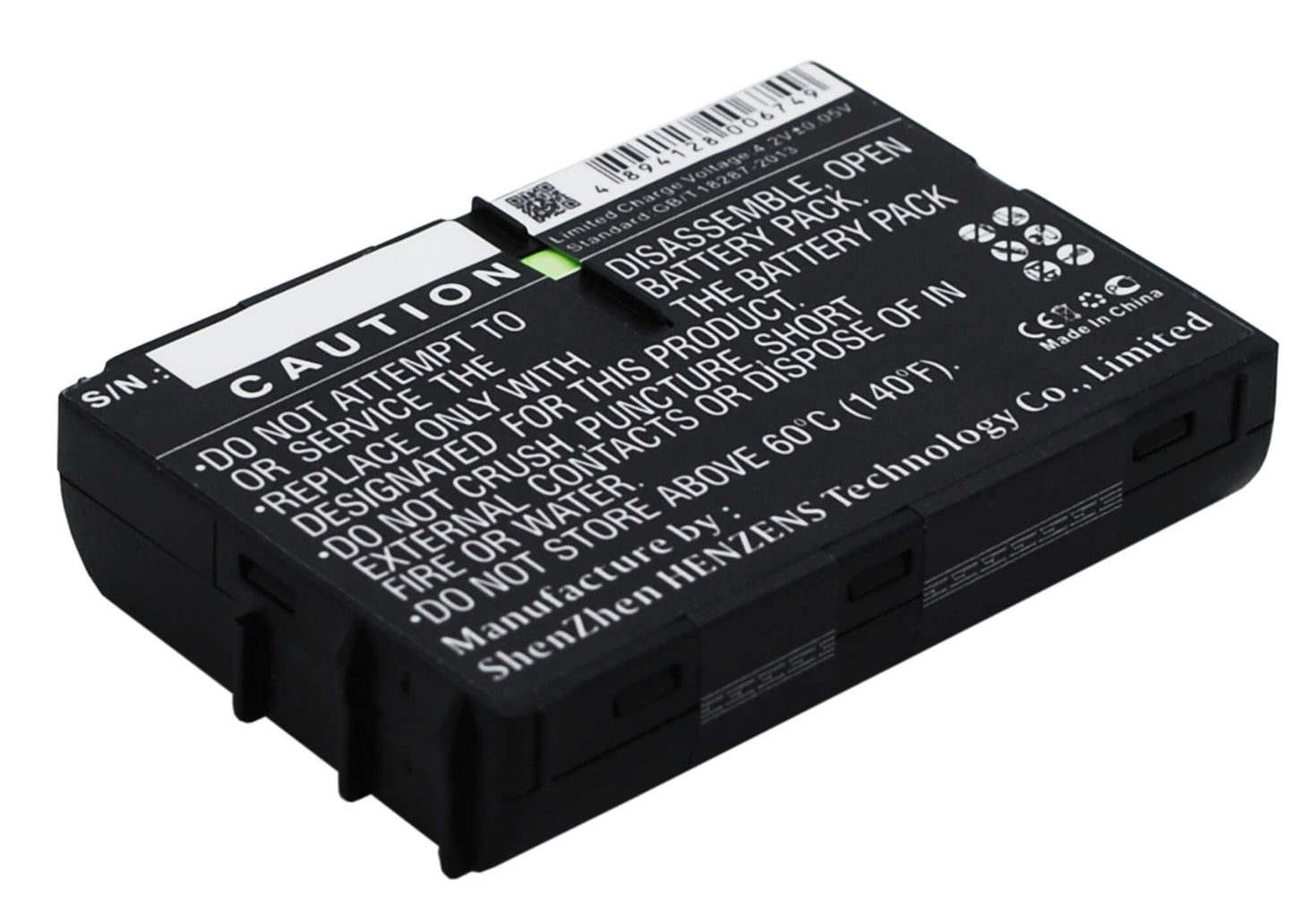 3.6V, 700mAh, Ni-MH Battery fits Siemens, C25, C25 Power, 2.52Wh