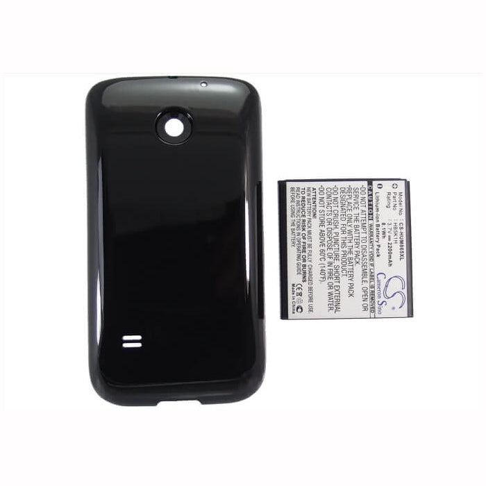 CS-HUM865XL, Mobile, Smartphone 3.7V, 2200mAh, Li-ion Battery fits Huawei, M865, Sonic Ascend Ii, 8.14Wh