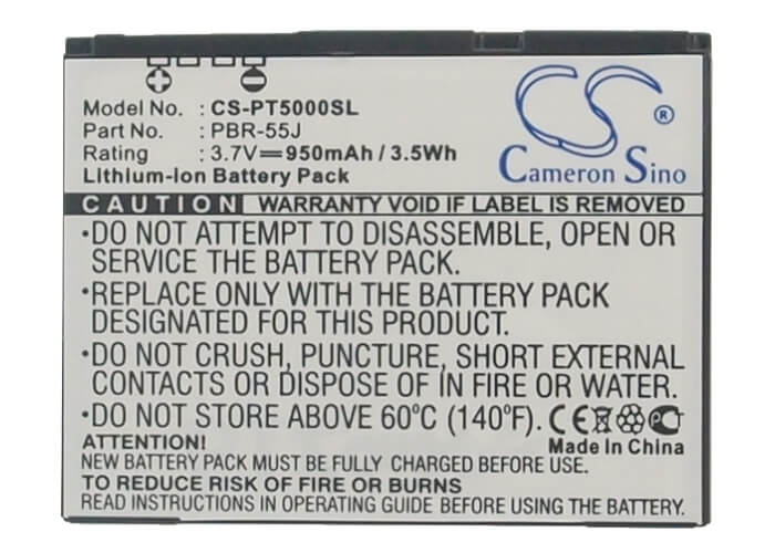 3.7V, 950mAh, Li-ion Battery fits At&t, P6020, Swift, 3.515Wh