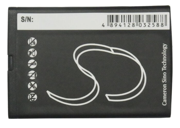 3.7V, 600mAh, Li-ion Battery fits Audiovox, Cdm-8935, Cdm-8935 Mini, 2.22Wh