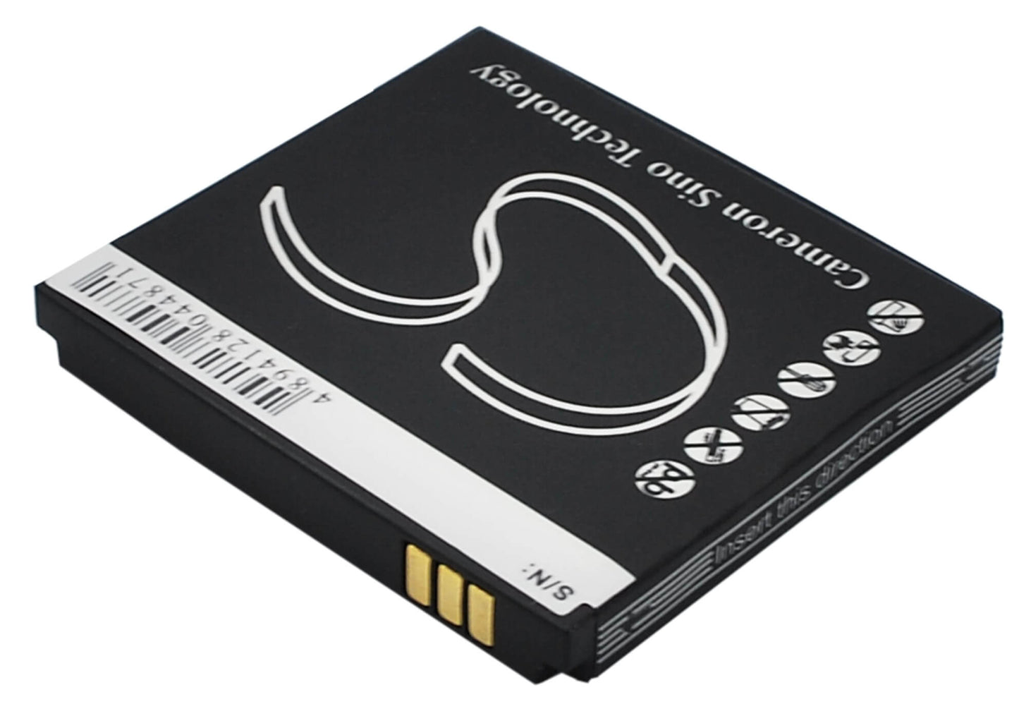 3.7V, 900mAh, Li-ion Battery fits Philips, Xenium X510, Xenium X605, 3.33Wh