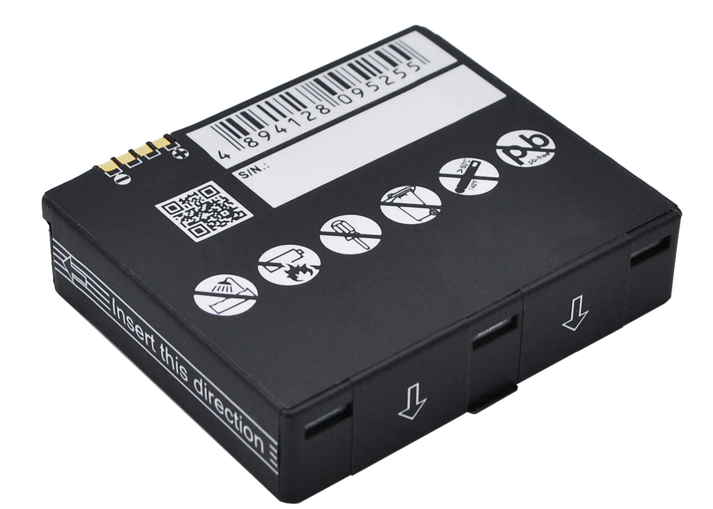 3.7V, 1600mAh, Li-ion Battery fits Motorola, F2978a, I296, 5.92Wh