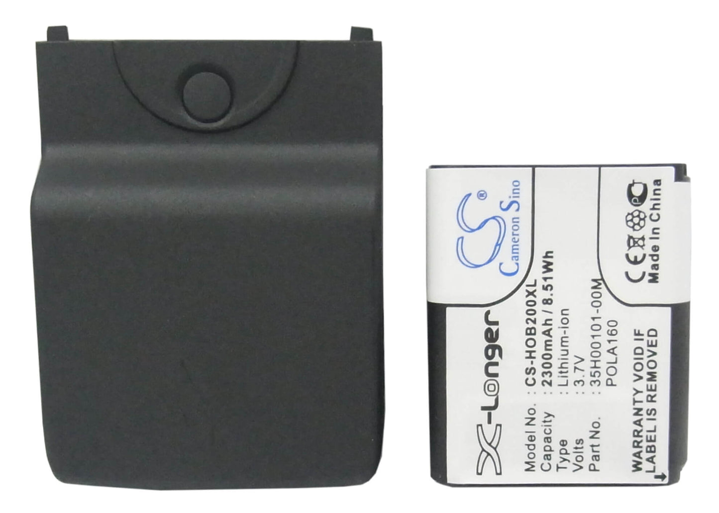3.7V, 2300mAh, Li-ion Battery fits O2, Xda Orbit 2, Xda Orbit Ii, 8.51Wh
