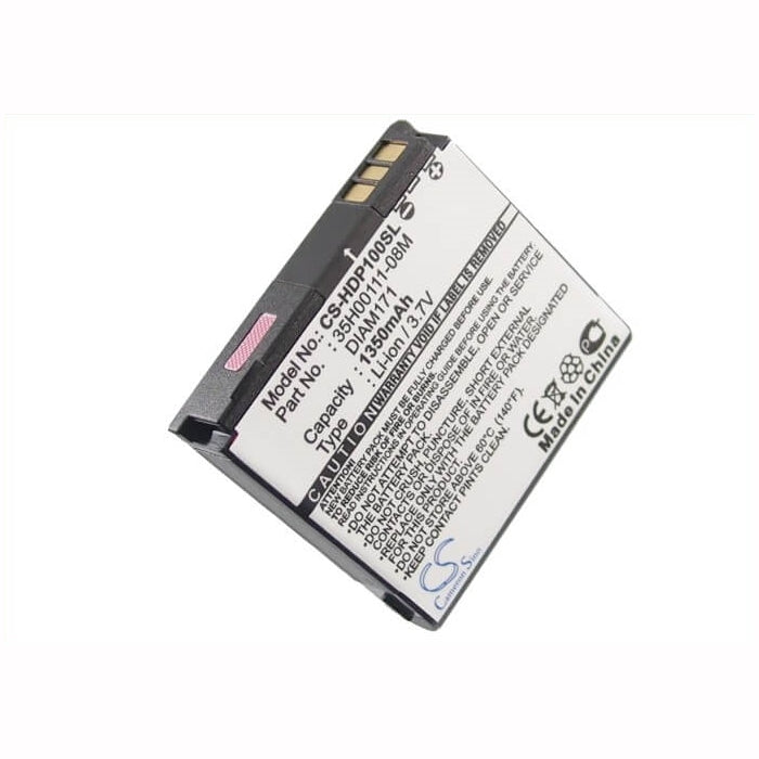 3.7V, 1350mAh, Li-ion Battery fits E-mobile, E30t, 4.995Wh