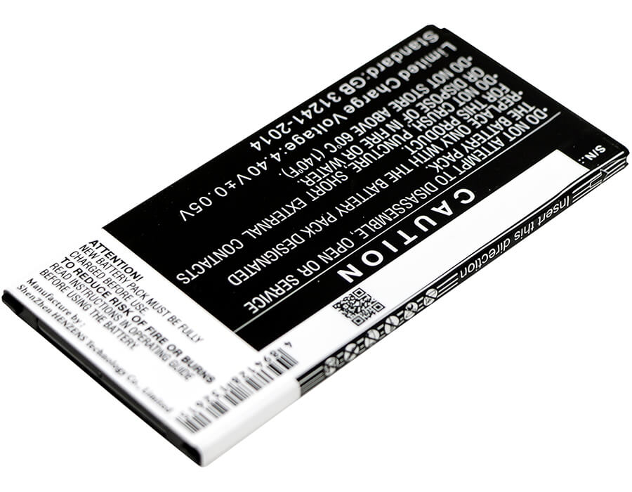3.85V, 3300mAh, Li-ion Battery fits Samsung, Galaxy J7 2016, Galaxy J7 6 Duos Td-lte, 12.705Wh