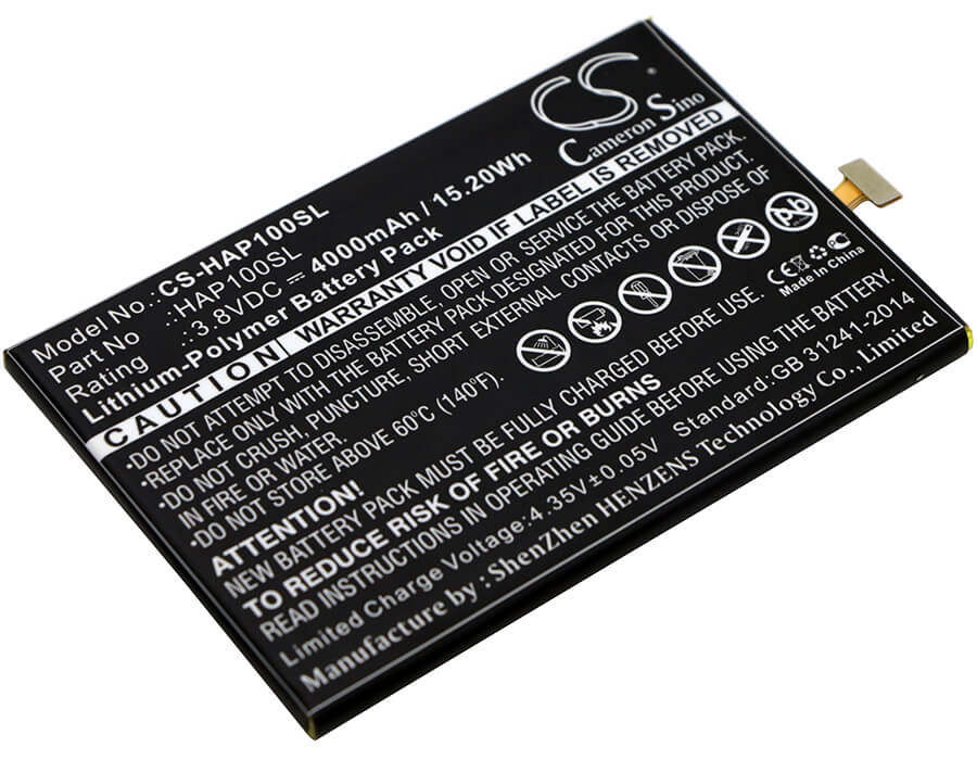 3.8V, 4000mAh, Li-Polymer Battery fits Highscreen, Power Ice, 15.2Wh