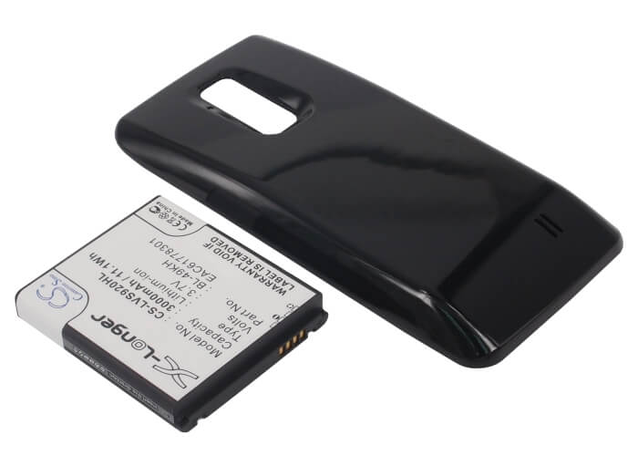 3.7V, 3000mAh, Li-ion Battery fits Verizon, Spectrum, Spectrum Vs920, 11.1Wh