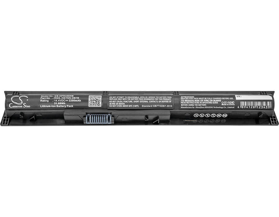 14.4V, 2200mAh, Li-ion Battery fits Hp, Envy 15-q001tx, Probook 450 G3, 31.68Wh
