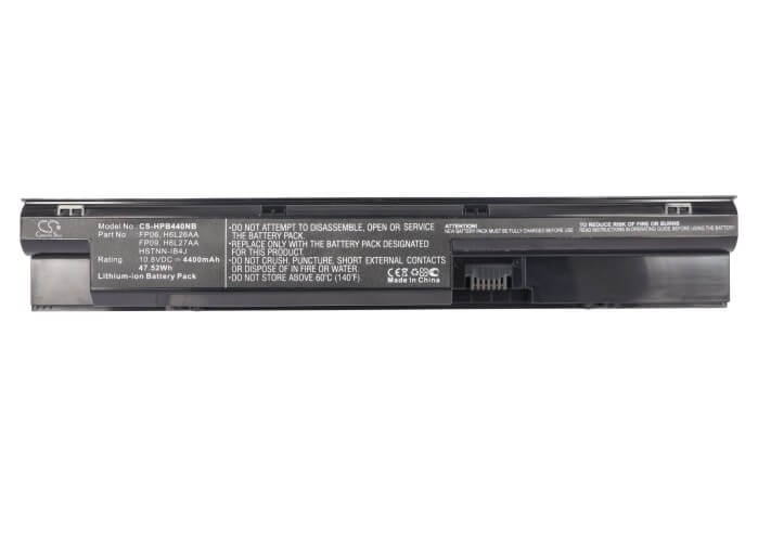 10.8V, 4400mAh, Li-ion Battery fits Hp, Probook 440, Probook 440 G0, 47.52Wh