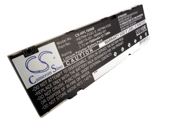 3.7V, 7500mAh, Li-Polymer Battery fits Compaq, Airlife 100, 27.75Wh