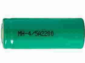 4/5 a 2200 mah nimh battery - flat top