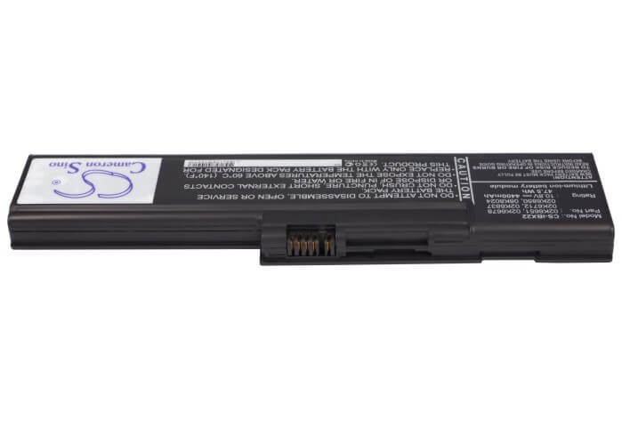 10.8V, 4400mAh, Li-ion Battery fits Ibm, Thinkpad X20, Thinkpad X21, 47.52Wh