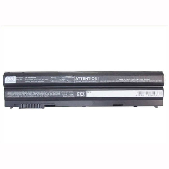 11.1V, 4400mAh, Li-ion Battery fits Dell, Inspiron 14r (5420), Inspiron 14r (7420), 48.84Wh