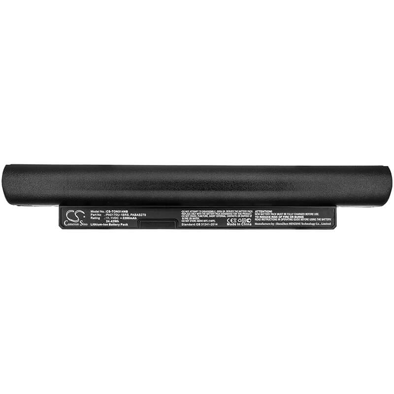 11.1V, 2200mAh, Li-ion Battery fits Toshiba, Dynabook N514, Satellite Nb10, 24.42Wh