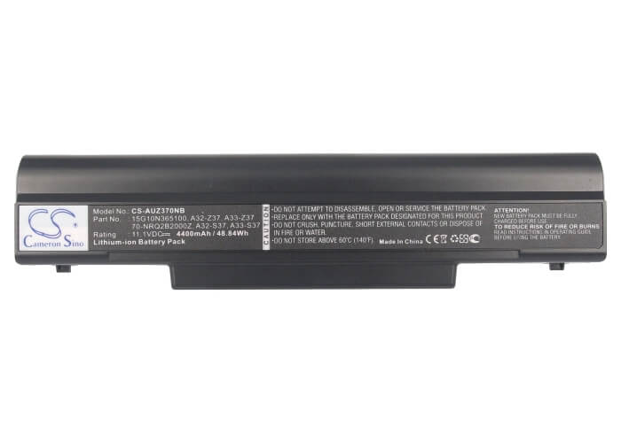 11.1V, 4400mAh, Li-ion Battery fits Asus, S37, S37e, 48.84Wh