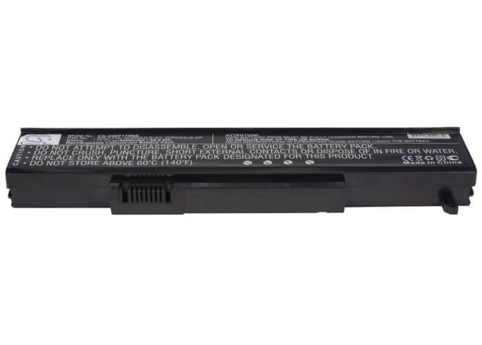 11.1V, 4400mAh, Li-ion Battery fits Gateway, M-14, M1400, 48.84Wh