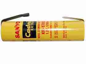 4/3 a 1700 mah nicd rechargeable battery with tabs