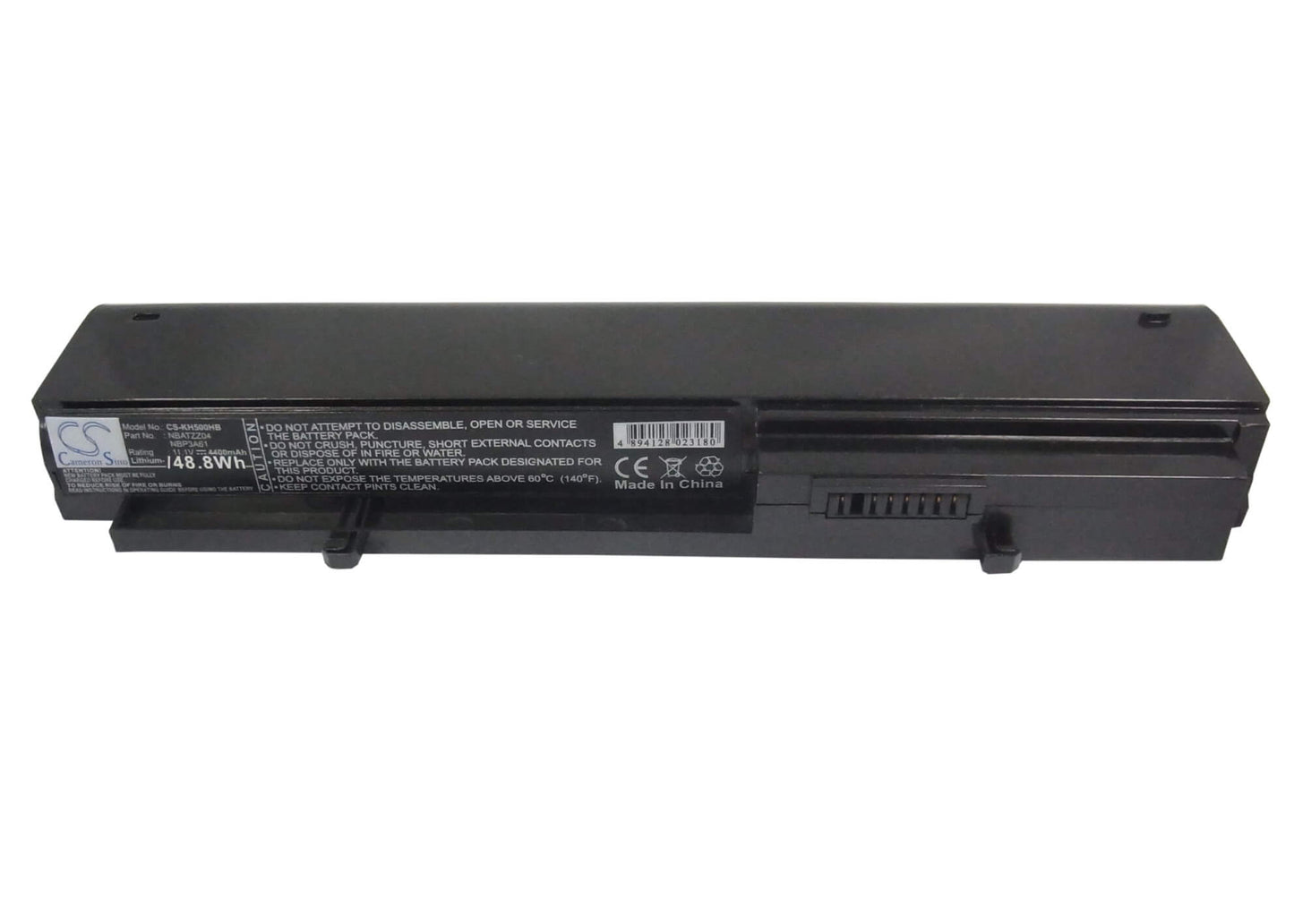 11.1V, 4400mAh, Li-ion Battery fits Kohjinsha, K600, K800, 48.84Wh