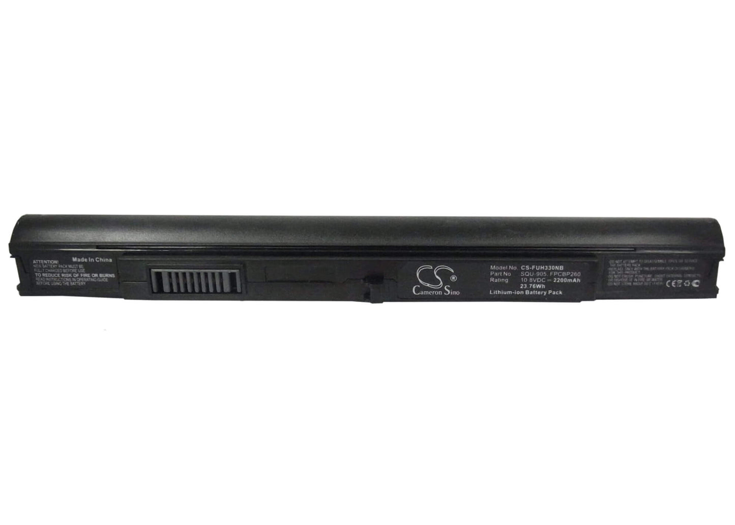 10.8V, 2200mAh, Li-ion Battery fits Fujitsu, Lifebook Mh330, 23.76Wh