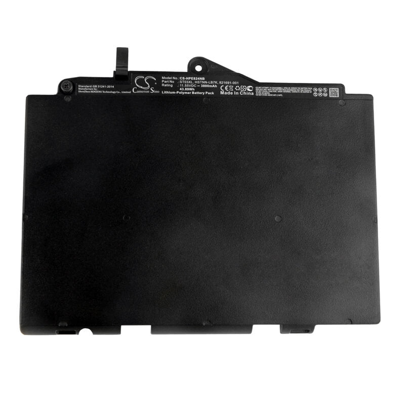 11.55V, 3800mAh, Li-Polymer Battery fits Hp, 1fn05aa, Elitebook 828 G4, 43.89Wh