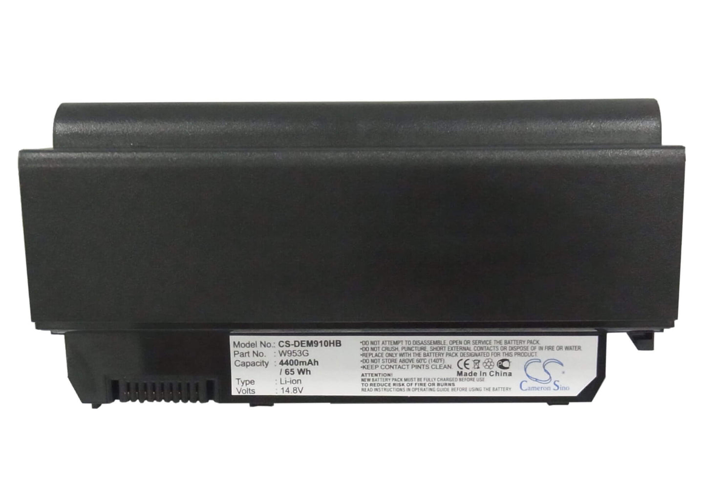 14.8V, 4400mAh, Li-ion Battery fits Dell, Inspiron 910, Inspiron Mini 9, 65.12Wh