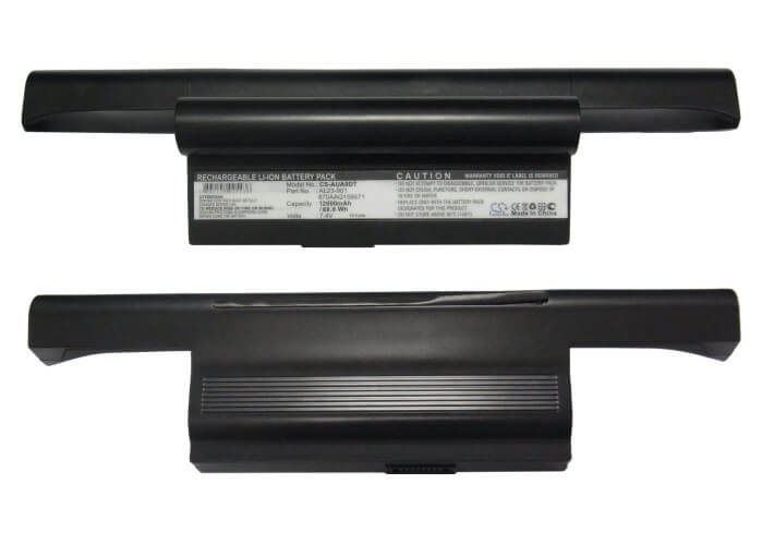 Black, 7.4V, 13000mAh, Li-ion Battery fits Asus, Eee Pc 1000, Eee Pc 1000h, 96.2Wh