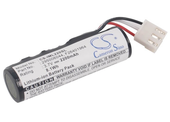 3.7V, 2200mAh, Li-ion Battery fits Ingenico, Iwe280, Iwl220, 8.14Wh