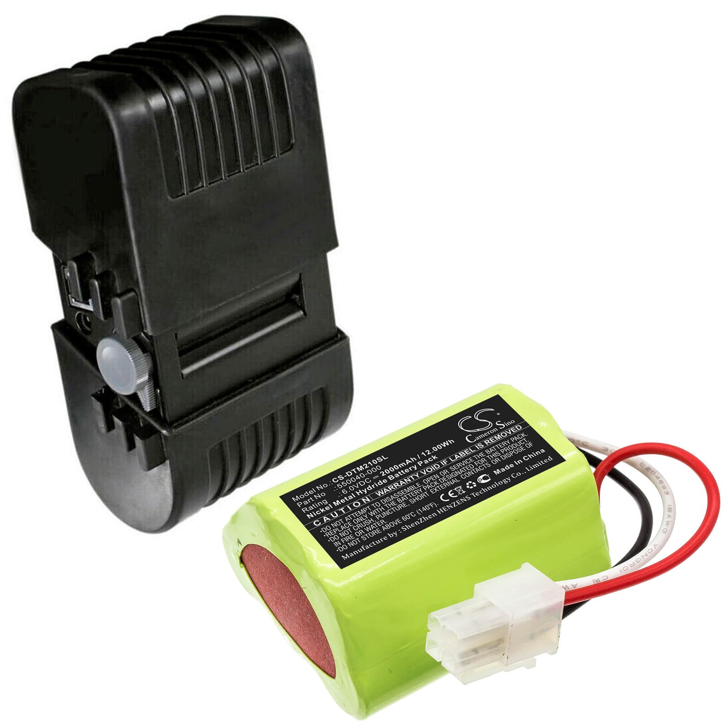 6.0V, 2000mAh, Ni-MH Battery fits Oneil, Microflash 2, 12Wh