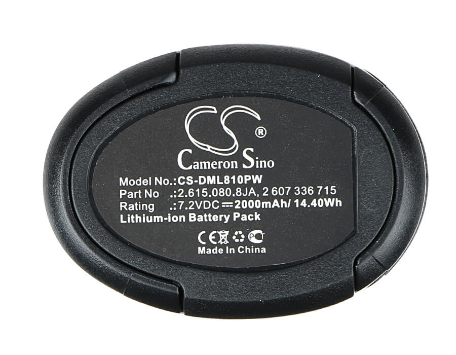 7.2V, 2000mAh, Li-ion Battery fits Dremel, 8100, 8100 Cordless Multi-tool, 14.4Wh