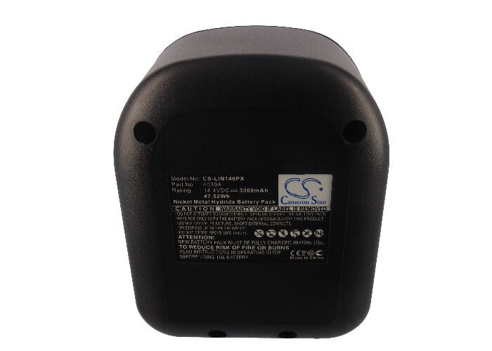14.4V, 3300mAh, Ni-MH Battery fits Lincoln, 1401, 1442, 47.52Wh