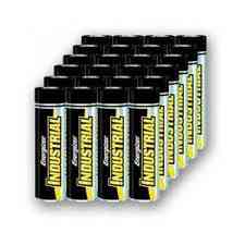 24 x aa energizer industrial en91 alkaline battery