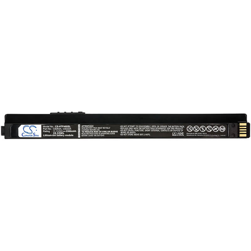11.1V, 2300mAh, Li-ion Battery fits Hp, Bt500 Bluetooth Usb 2.0 Wirele, Deskjet 450, 25.53Wh