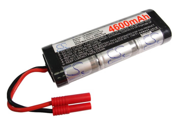 7.2V, 4600mAh, Ni-MH Battery fits Cameron Sino, RC Cars Cs-ns460d37c118, 33.12Wh