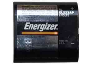 Energizer crp2 el223a 6 volt photo lithium battery