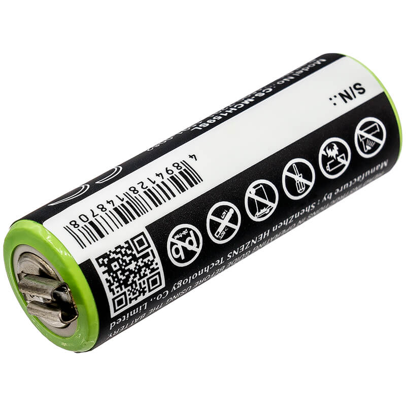 1.2V, 1200mAh, Ni-MH Battery fits Moser, Chromini 1591, Chromini 1591b, 1.44Wh