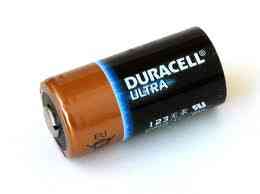 Duracell dl123a 3 volt photo lithium battery replaces cr17345