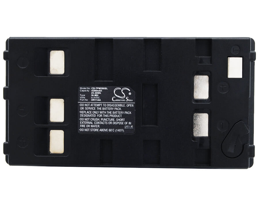 6.0V, 4200mAh, Ni-MH Battery fits Isi, Navigator, Surveyor, 25.2Wh