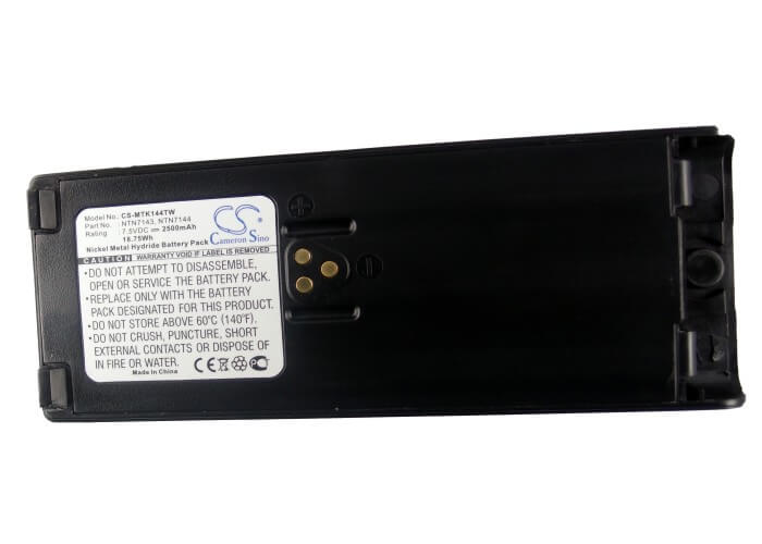 7.5V, 2500mAh, Ni-MH Battery fits Motorola, Gp1200, Gp2010, 18.75Wh