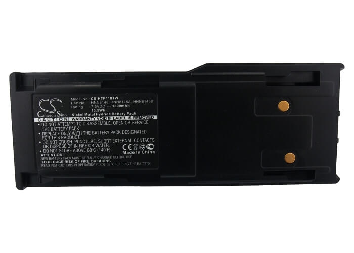 7.5V, 1800mAh, Ni-MH Battery fits Motorola, Radius P110, 13.5Wh