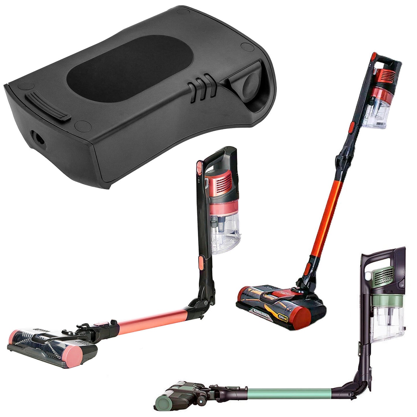 21.6V, 2000mAh, Li-ion Battery fits Shark, X1, X2, 43.2Wh